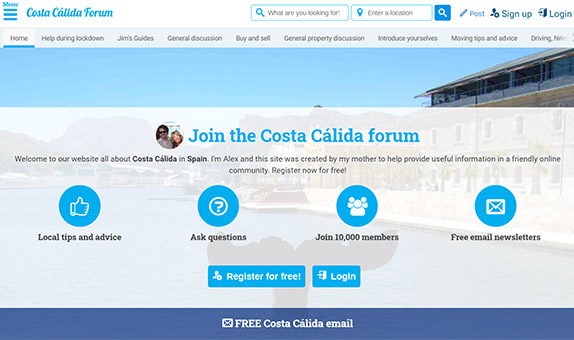 Costa Calida Forum